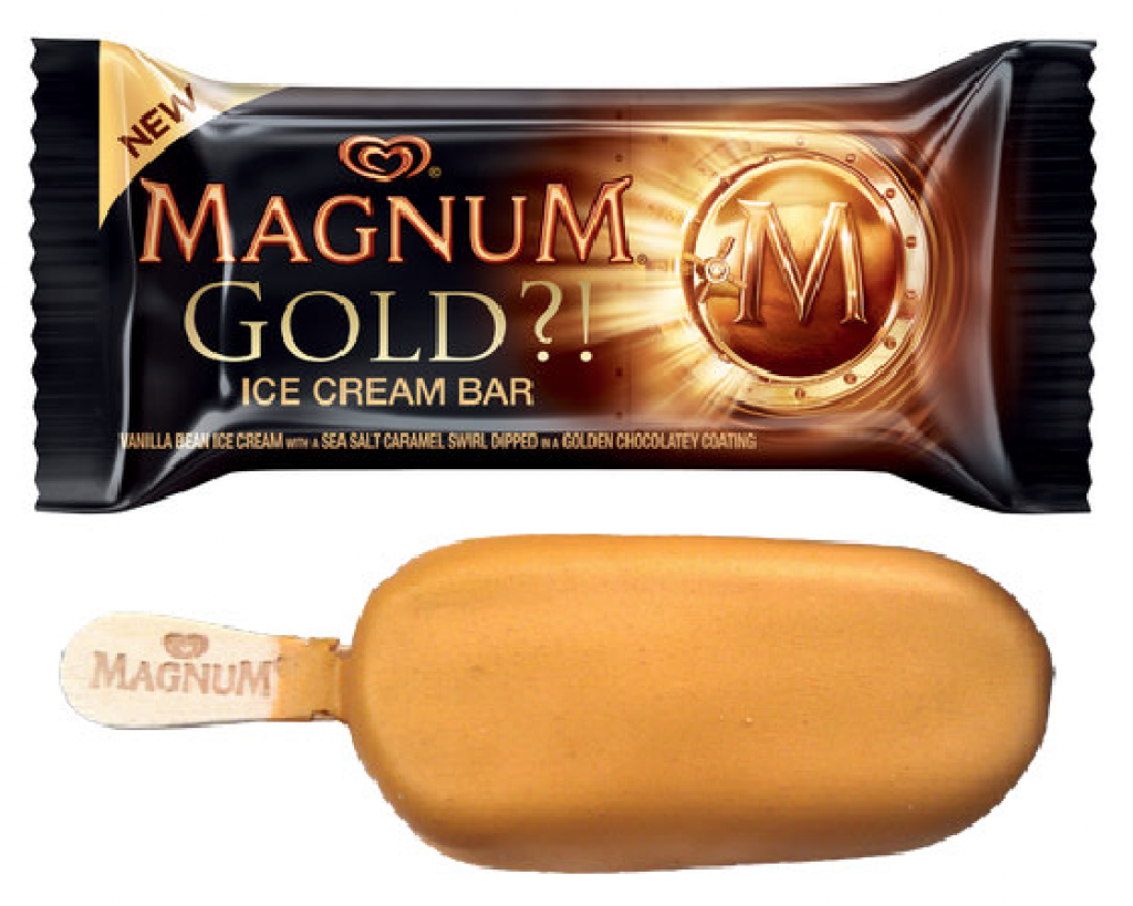magnum gold ice cream