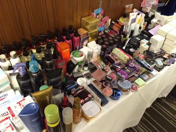 beauty products donated to share your beauty
