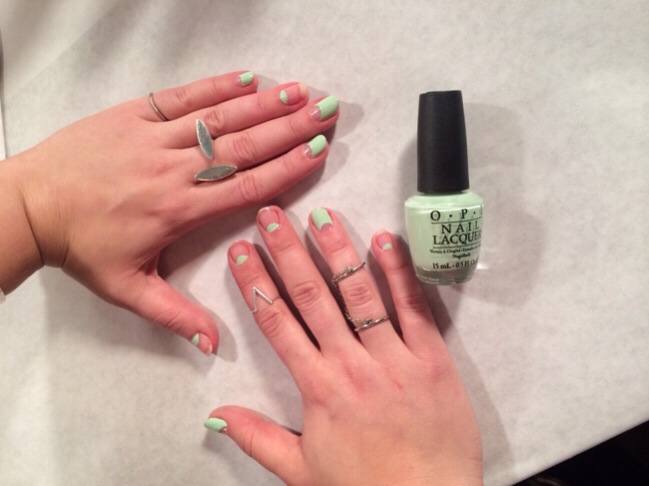 charlotte ronson nail art by miss pop for opi