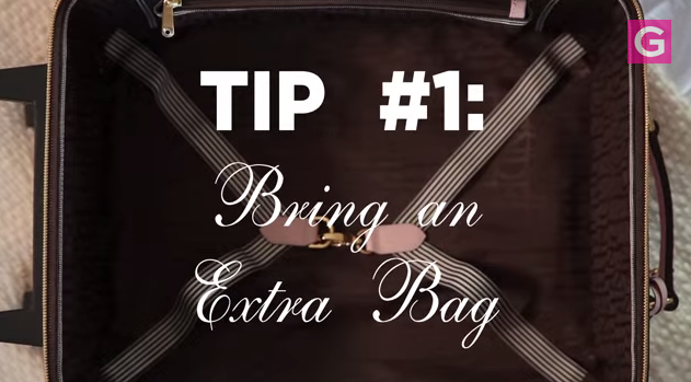 bring an extra bag when you pack