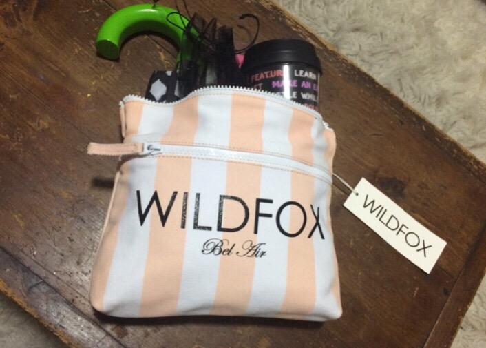 wildefox bel air makeup case