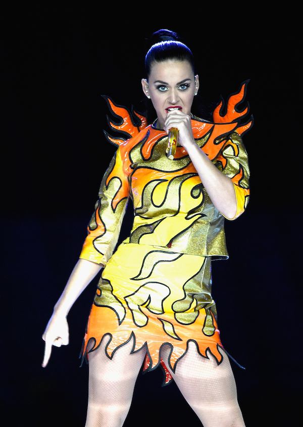 Katy Perry Jeremy Scott outfit superbowl