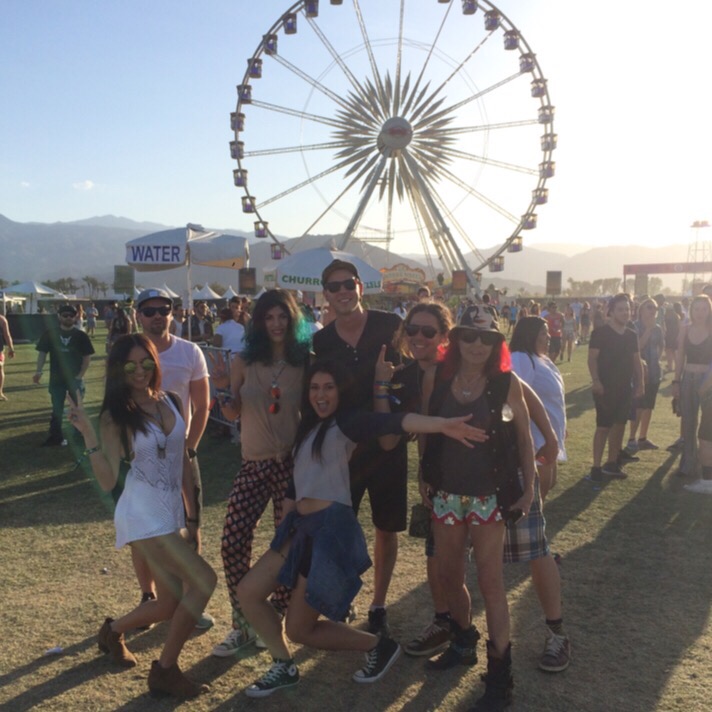 Coachella ferris wheel picture