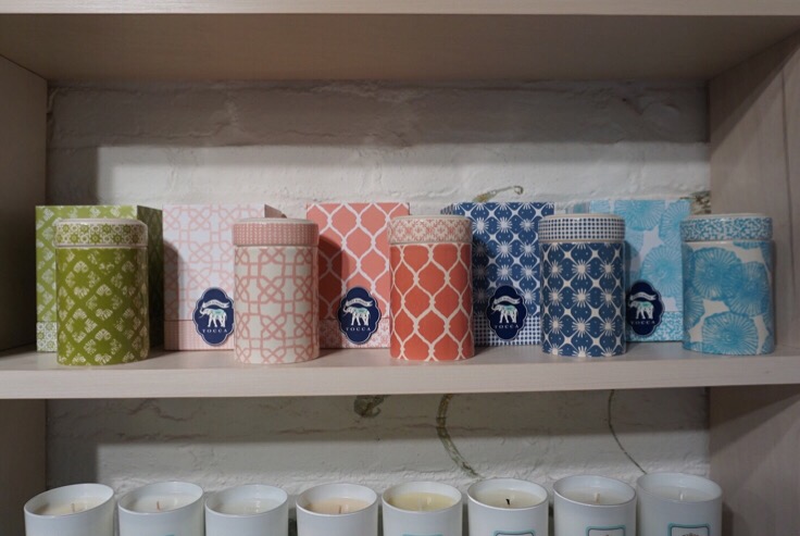 TOCCA x John Robshaw candle collection