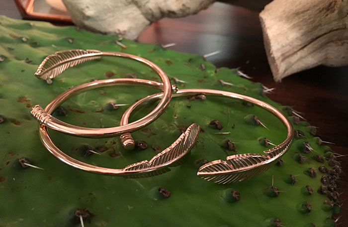 pamela-love-feather-bracelet-rose-gold-ebay
