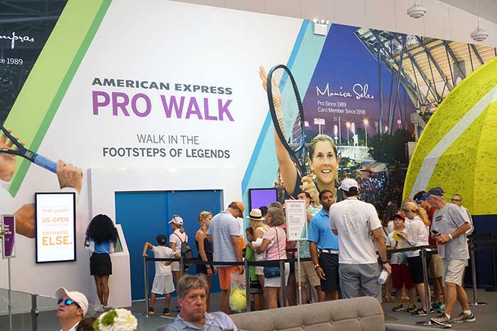 US-Open-American-Express-Pro-Walk