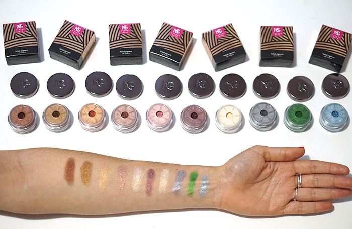 Makeup Geek New Foiled Pigment Collection - Connected