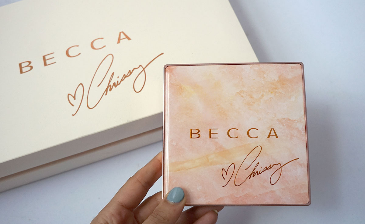 Chrissy x Becca palette available at Sephora