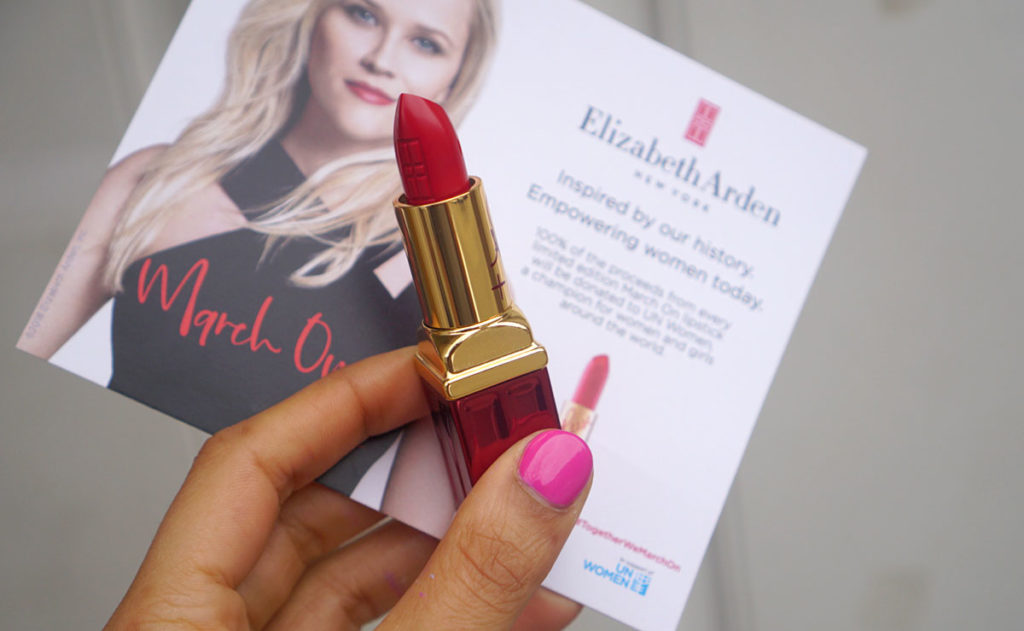 Elizabeth Arden x Reese Witherspoon March On Lipstick Pretty Connected