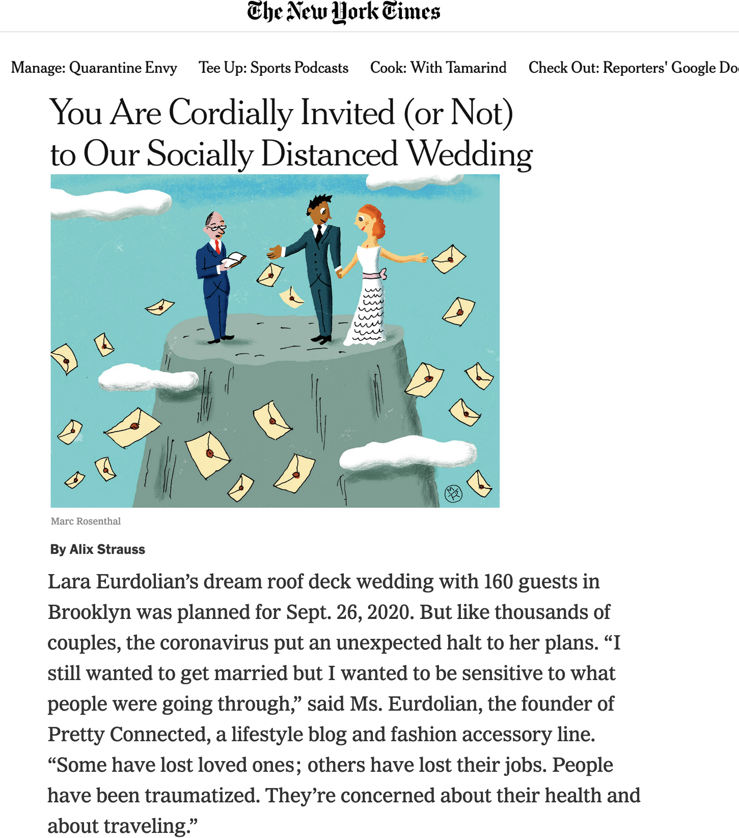 How to Have a Sustainable Wedding - The New York Times
